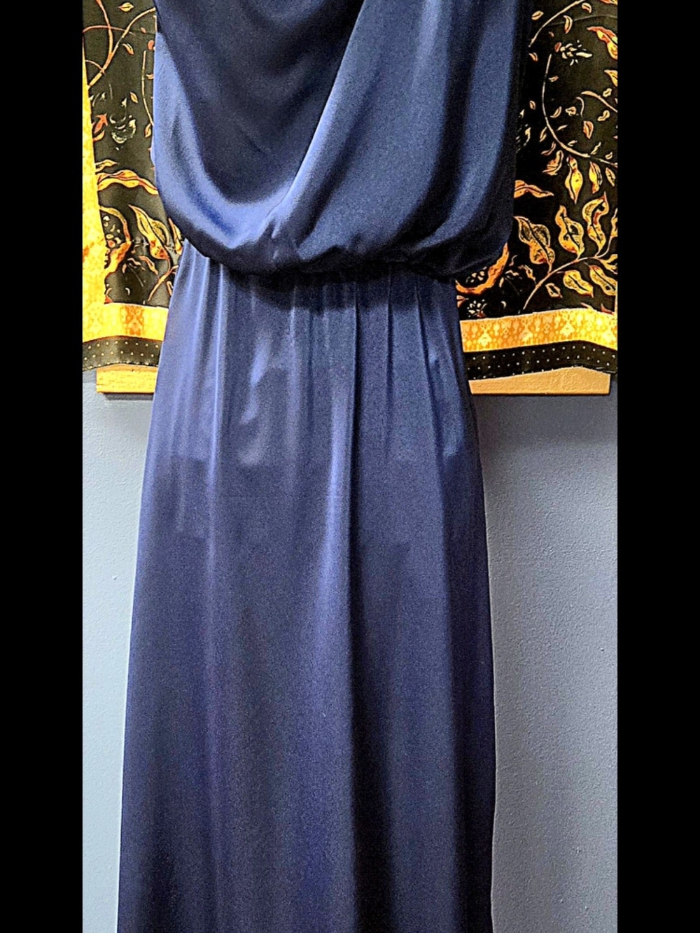 Elegant Navy Blue Women’s Dress